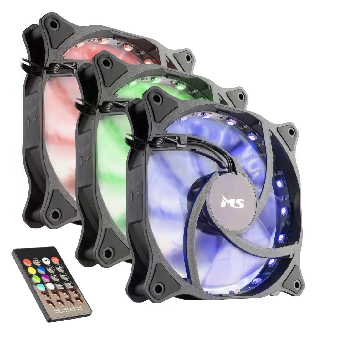 Set ventilatorësh MS Freeze R500 RGB – Comtrade Computers (2)