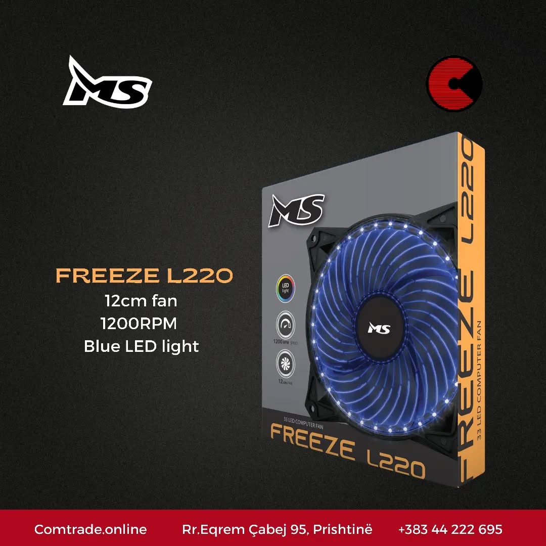 Ventilator Freeze L220 për kompjuter – Comtrade Computers