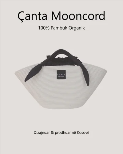 Çantë Mooncord nga pambuk organik
