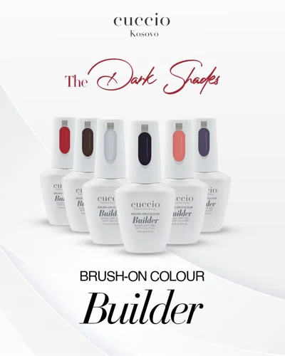 Xhel ngjyrues Cuccio Colour Builder në gjashtë nuanca