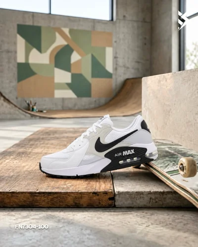 Atlete Nike Air Max të bardha për meshkuj