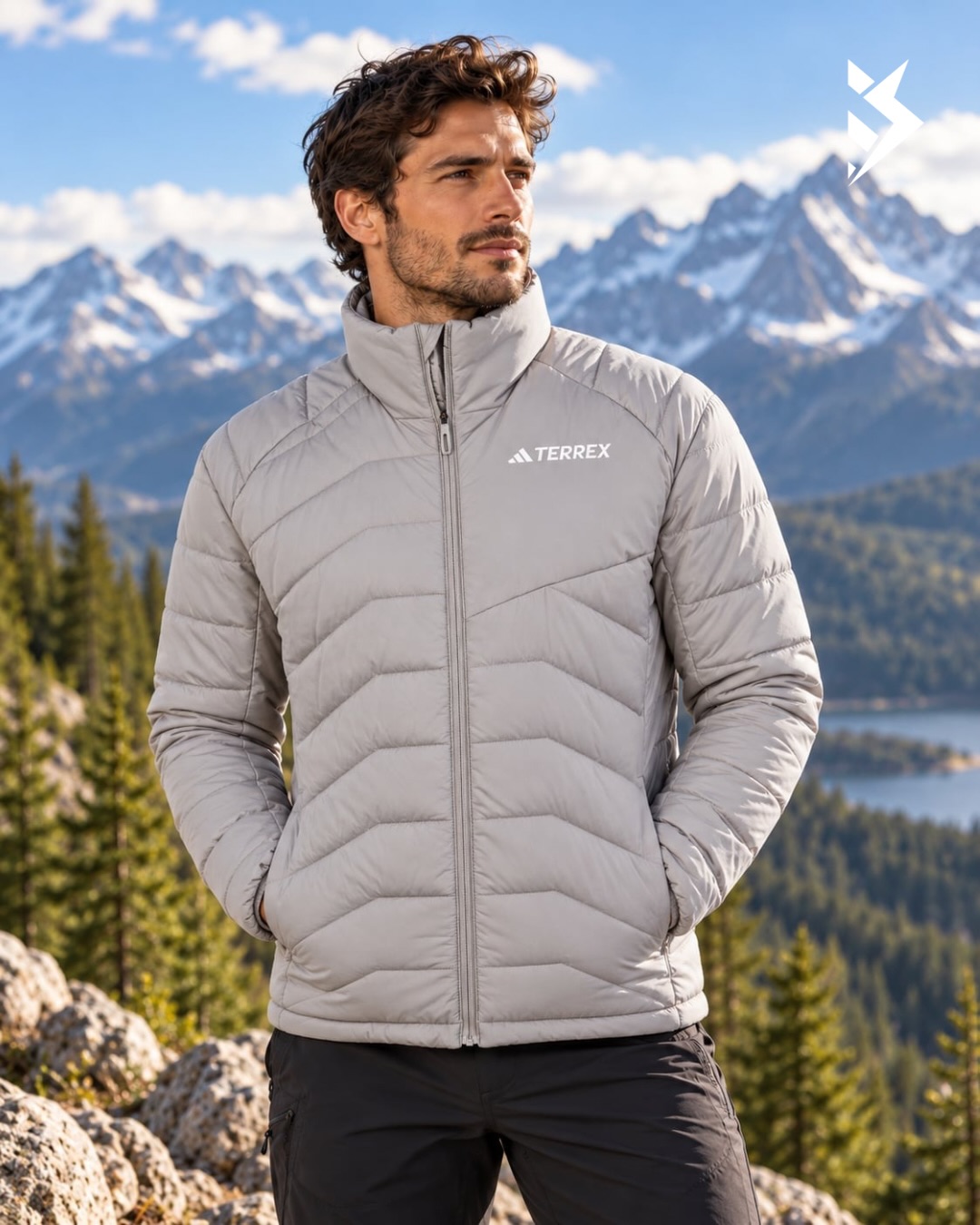 Jakne adidas Terrex portokalli për meshkuj – Dardaniasport Outlet (3)