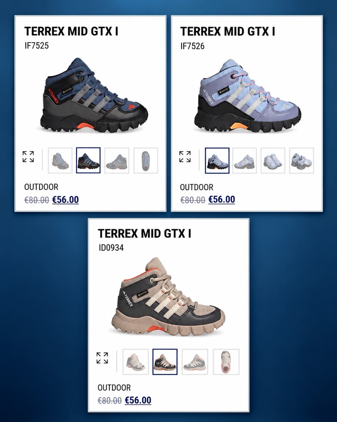 Çizme hiking adidas Terrex Mid GTX për fëmijë – Dardaniasport Outlet (4)
