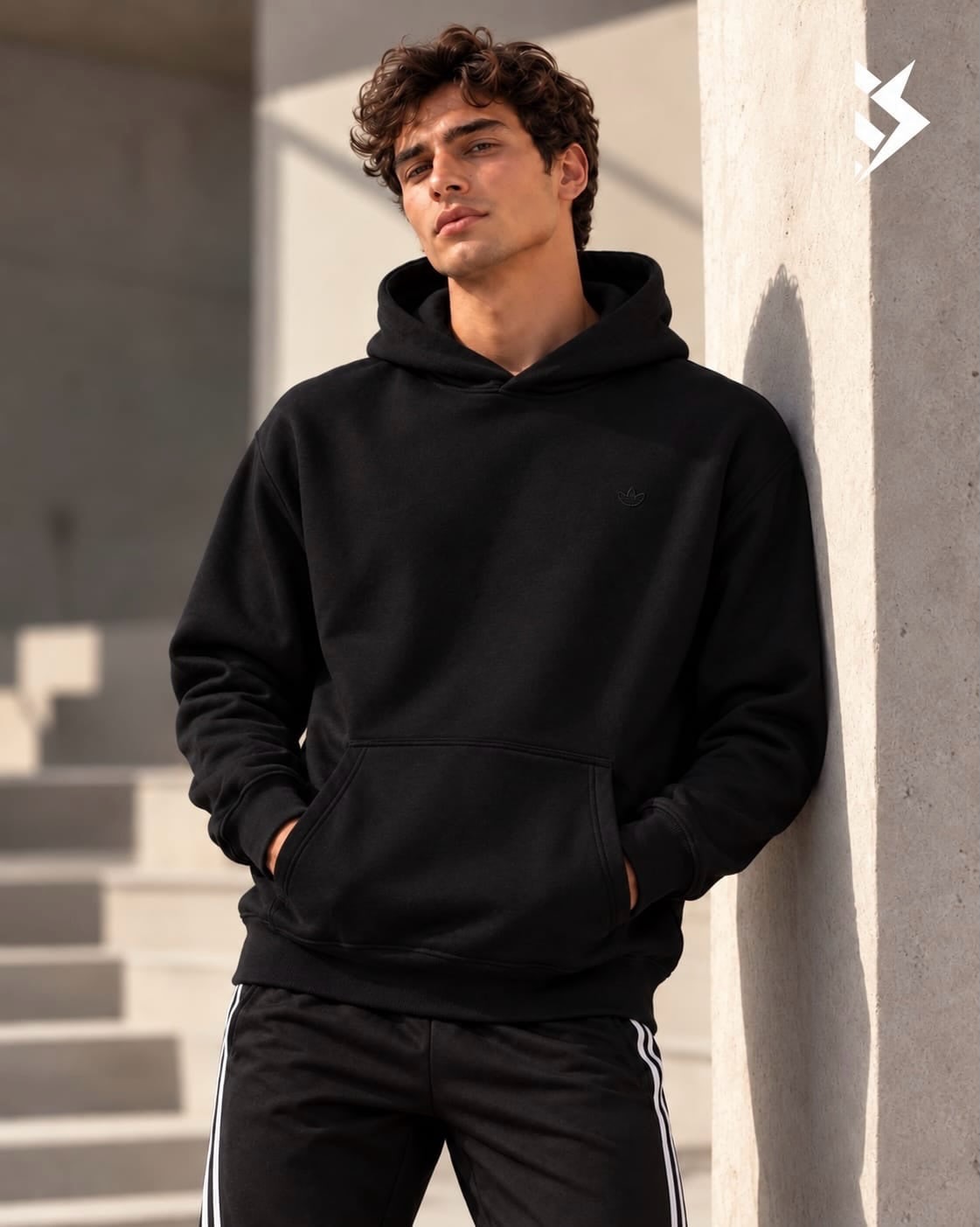 Duks adidas Originals C Hoodie blu – Dardaniasport Outlet (2)