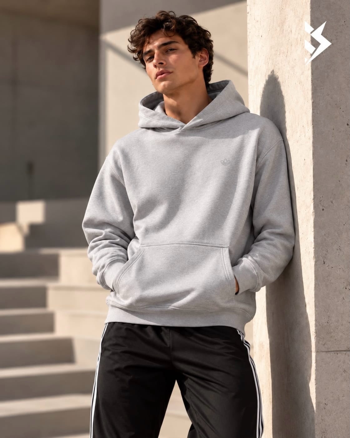 Duks adidas Originals C Hoodie blu – Dardaniasport Outlet (3)