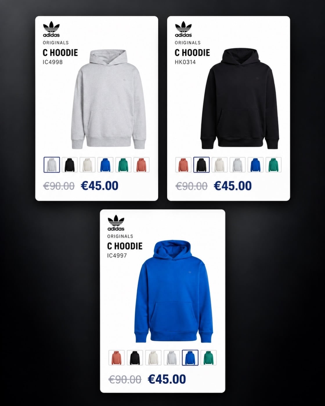 Duks adidas Originals C Hoodie blu – Dardaniasport Outlet (4)