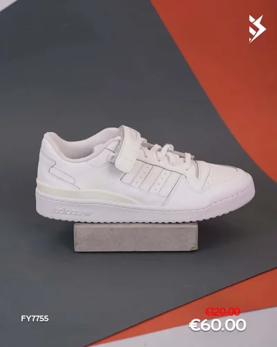 Atlete adidas Forum Low të bardha për meshkuj