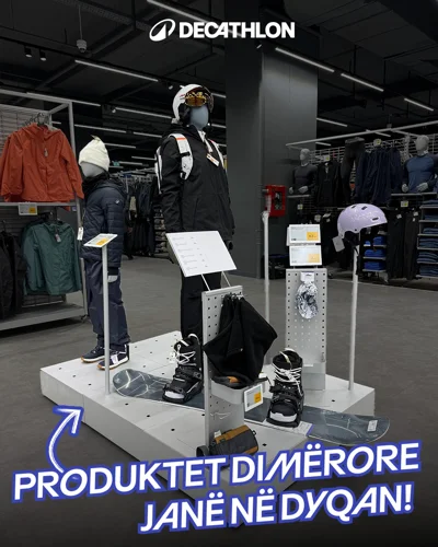 Veshje dhe aksesorë dimërorë për ski