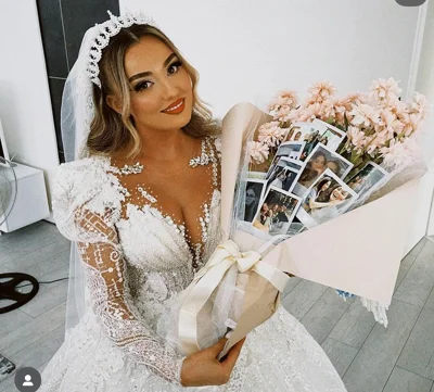 Buqetë e personalizuar me fotografi