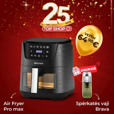 Fritezë Delimano Air Fryer Pro Max me spërkatëse vaji