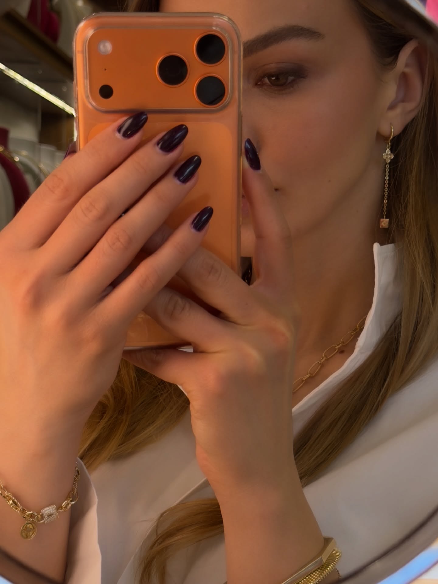 Gjerdan ari me varëse dhe vathë të gjatë – Dobroshi Jewellery (3)