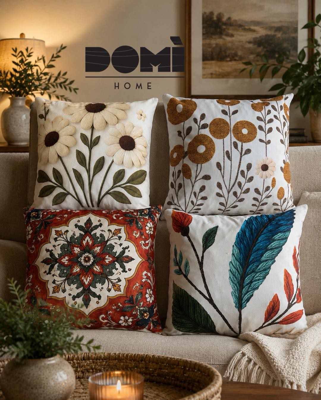 Këllëfë dekorativë për jastëk me print 3D – DOMI HOME (2)