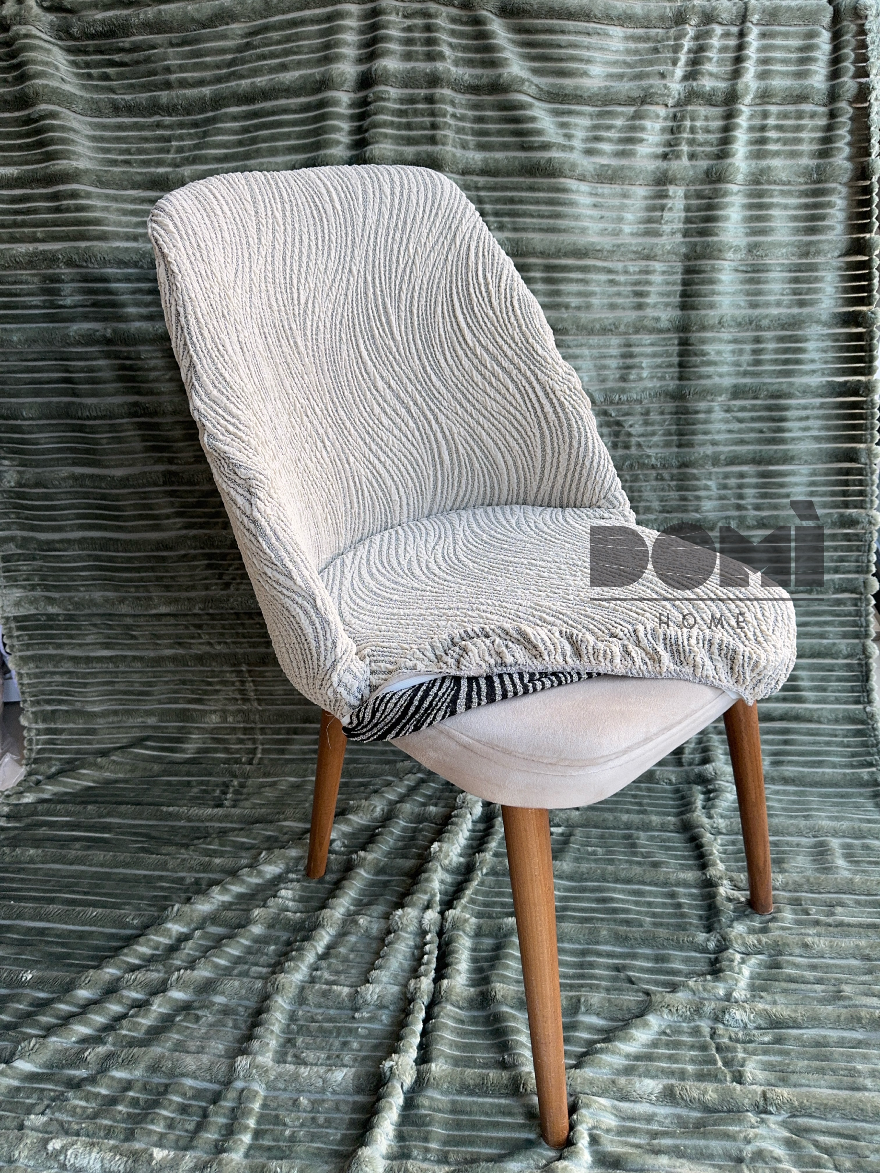 Mbulesë për karrige gjysmë harkore model bohem – DOMI HOME (2)