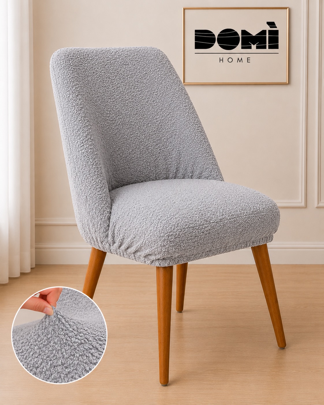Mbulesë për karrige gjysmë harkore model bohem – DOMI HOME