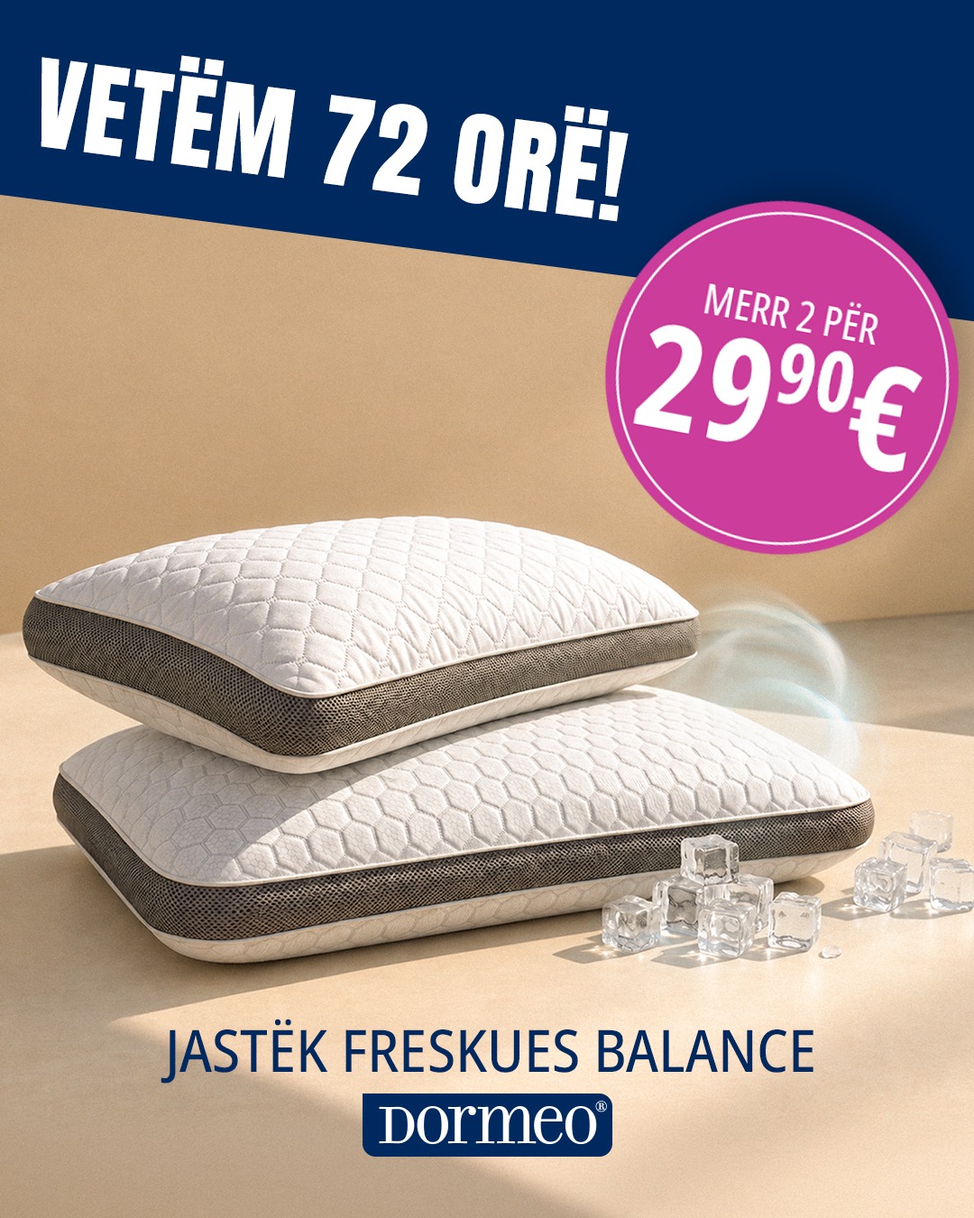 Jastëkë freskues Dormeo Balance set 2 copë – Dyshek | Jorgan | Jastëk | Aksesorë Gjumi
