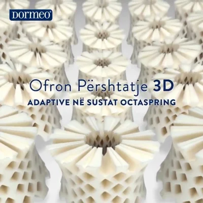 Dyshek Dormeo me susta Octaspring 3D
