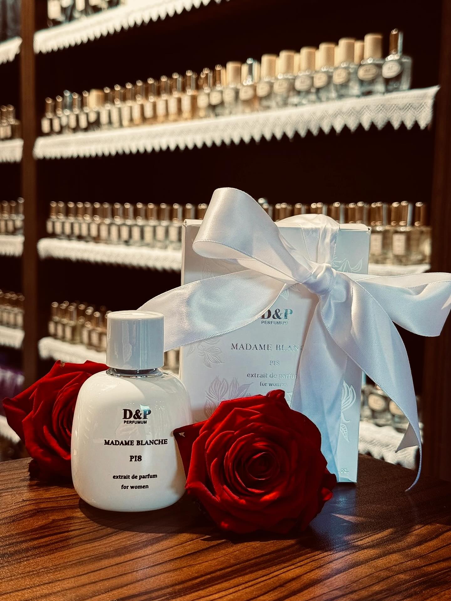 Parfum femrash Madame Blanche me trëndafila – D&P Perfumum Prishtina