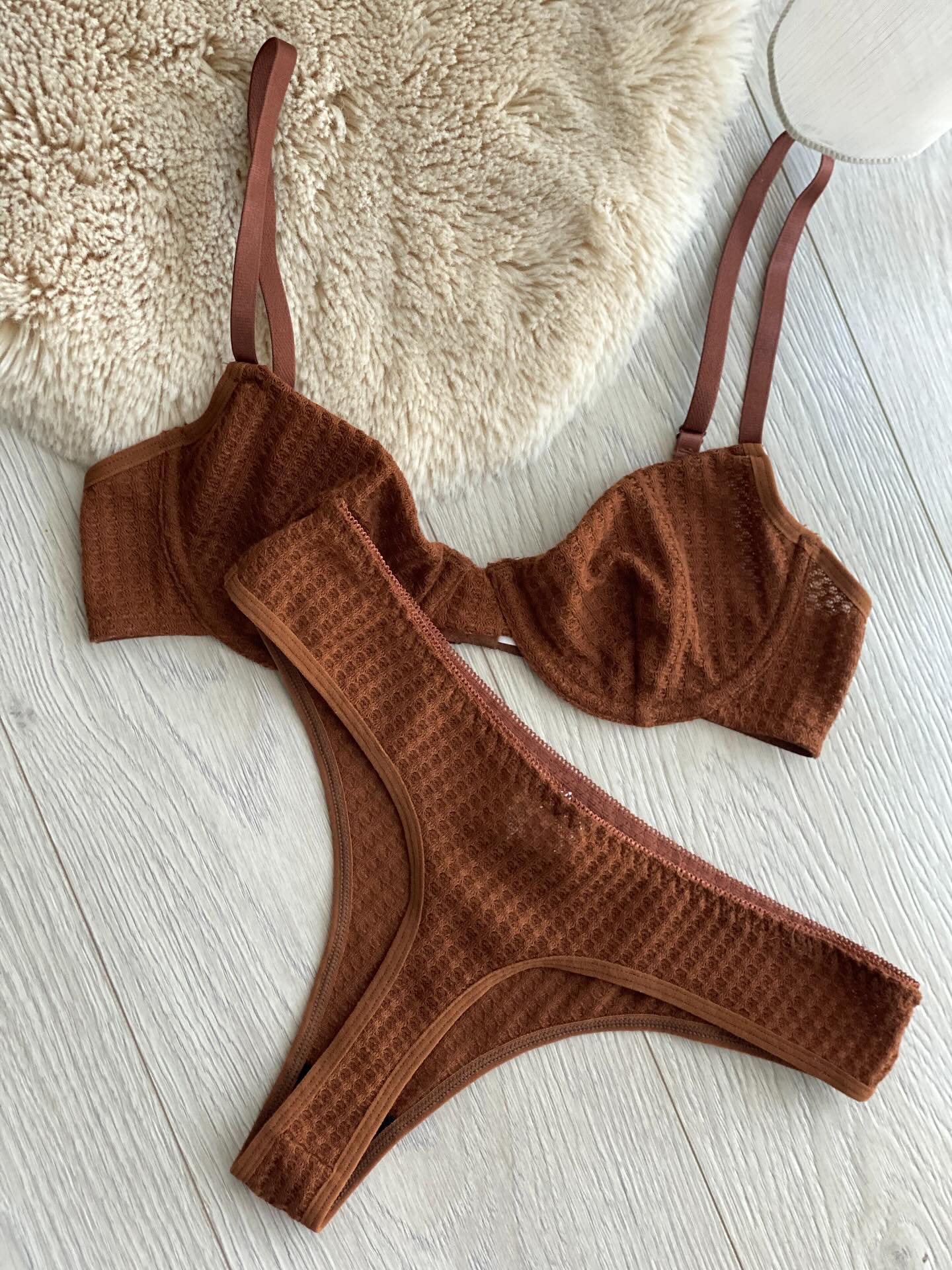 Set kafe të brendshme sytjena dhe brekë – Dream Lingerie