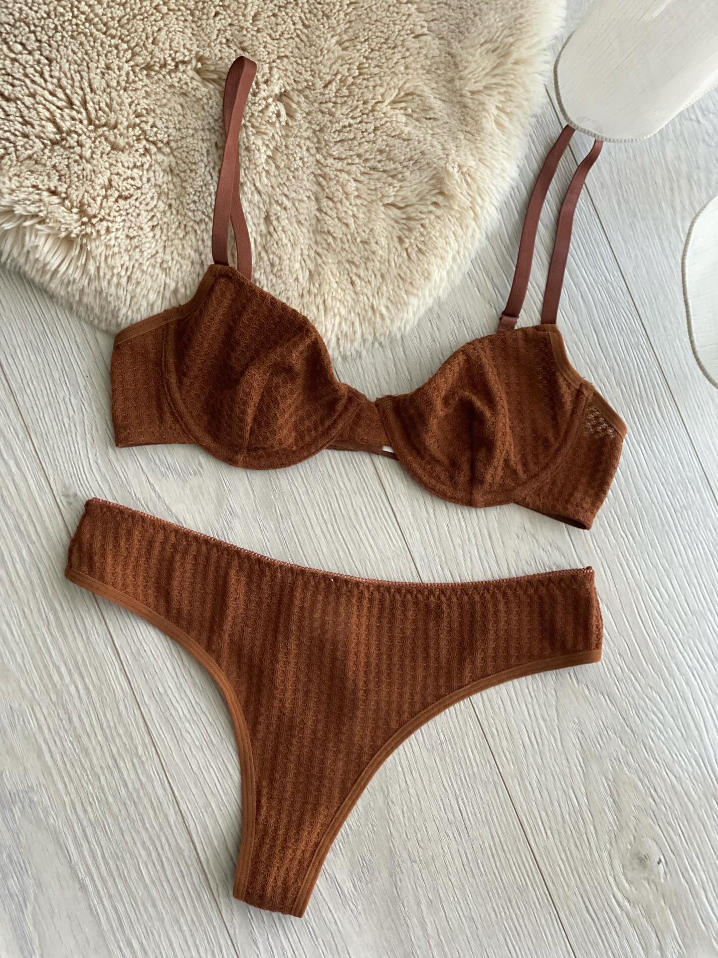Set kafe të brendshme sytjena dhe brekë – Dream Lingerie (2)
