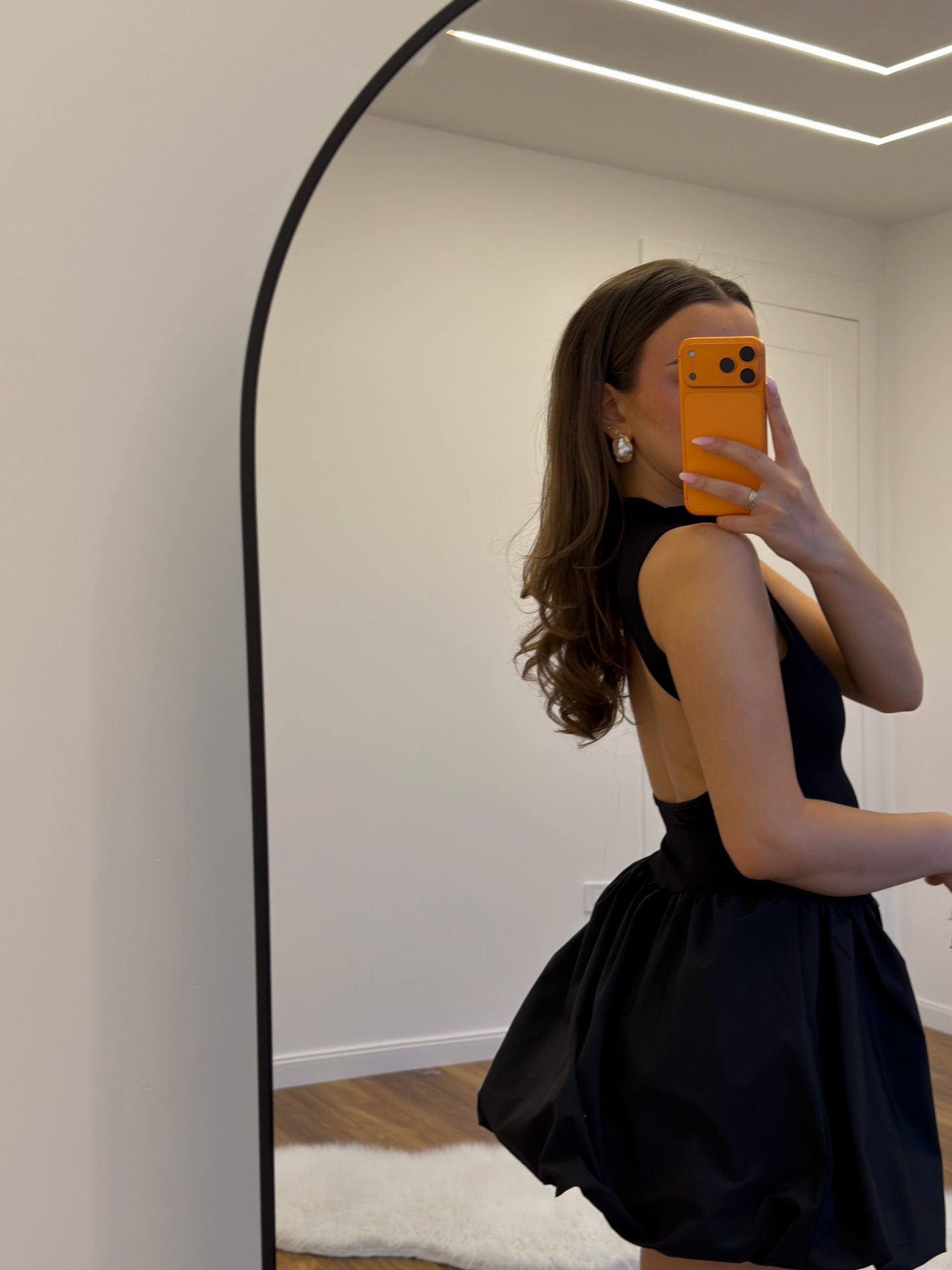 Fustan i shkurtër i zi pa mëngë, XS-S – NILA DRESSES (4)