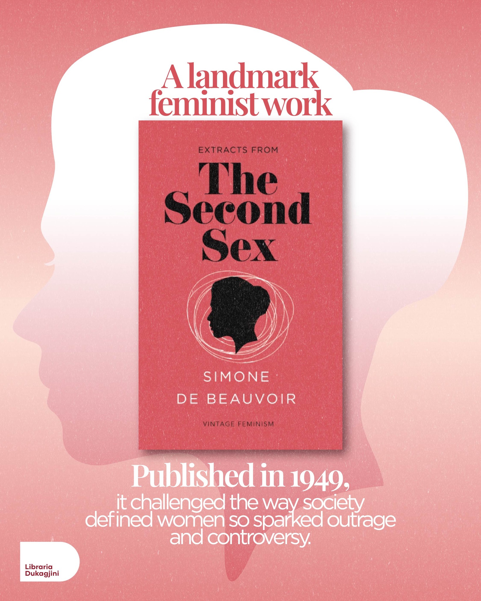 Libri The Second Sex nga Simone de Beauvoir – Dukagjini Bookstore