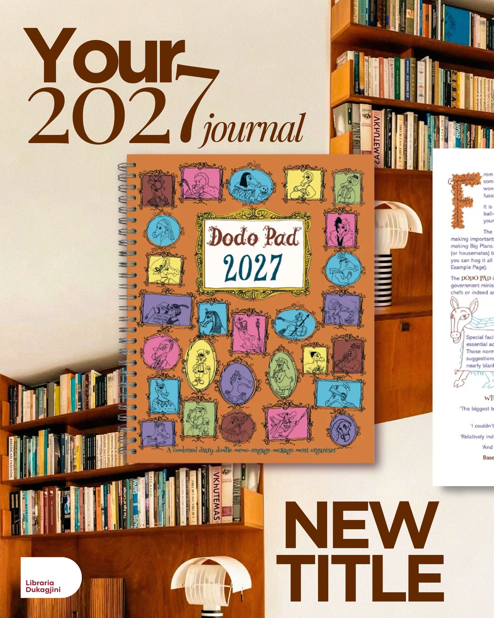 Ditar Dodo Pad 2027 – Dukagjini Bookstore