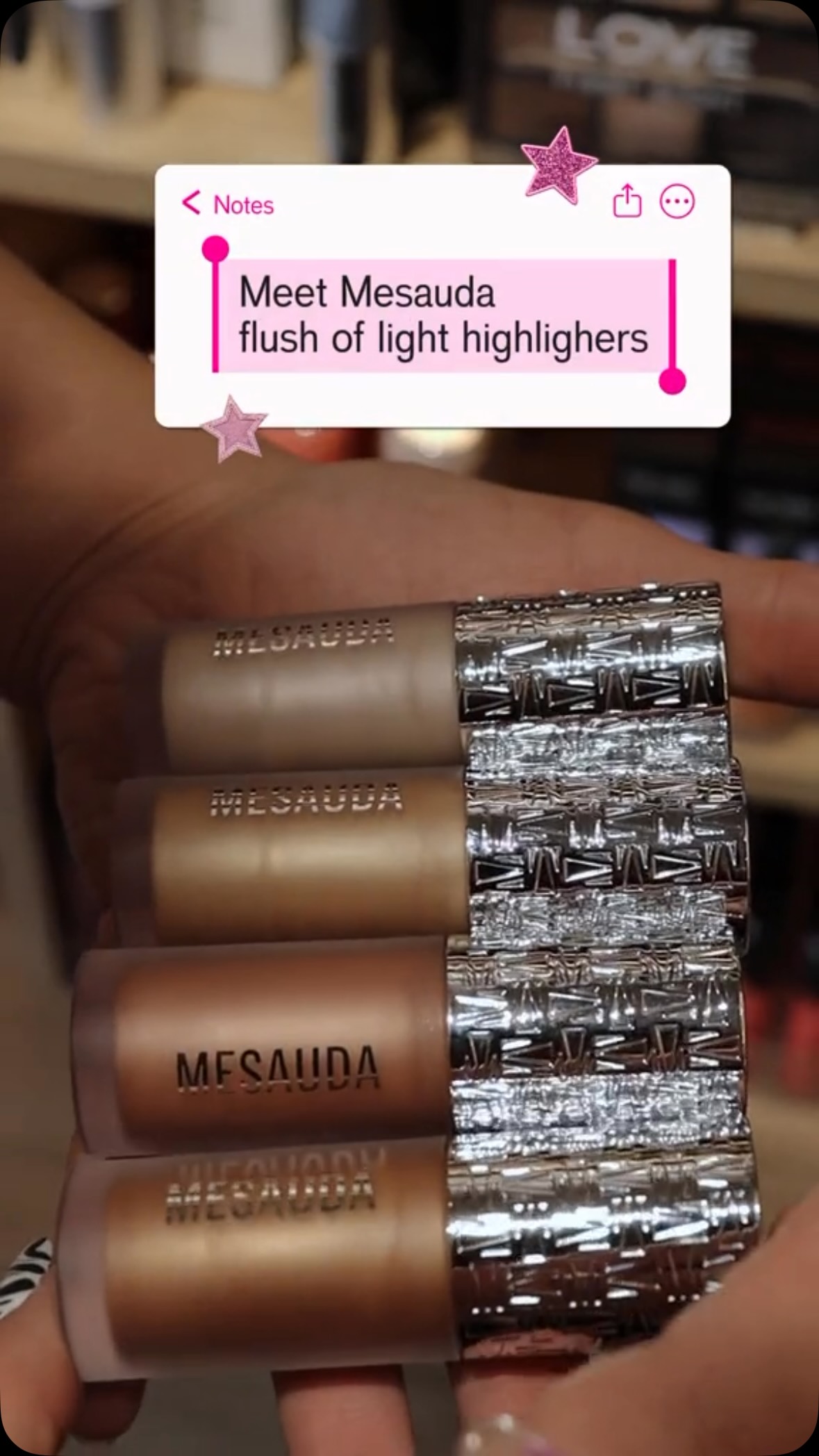 Highlighter i lëngshëm Mesauda – Duo Cosmetics