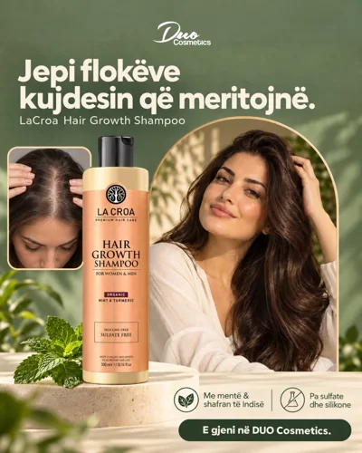 Shampo LaCroa kundër rënies së flokëve