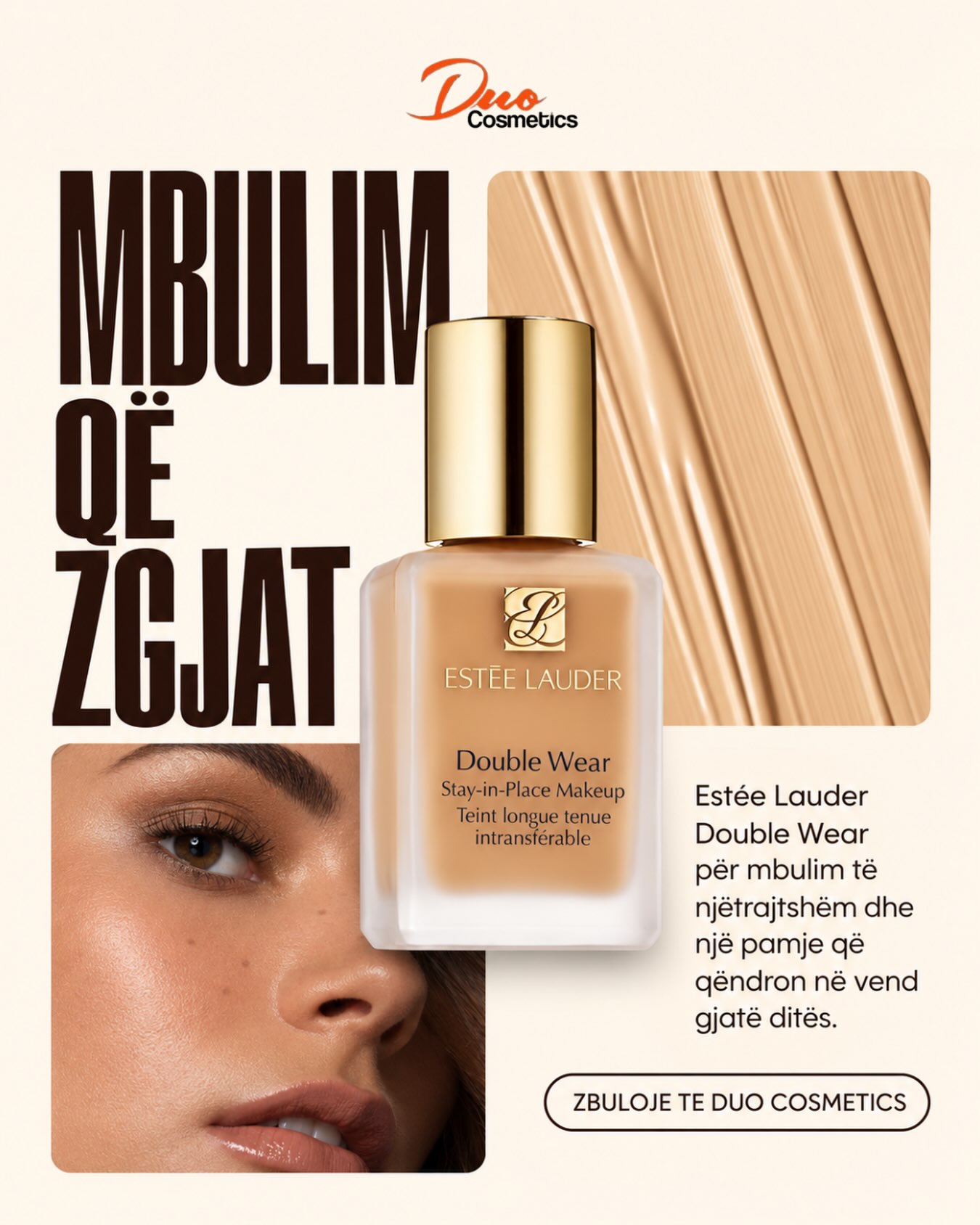 Fondatinë Estée Lauder Double Wear – Duo Cosmetics