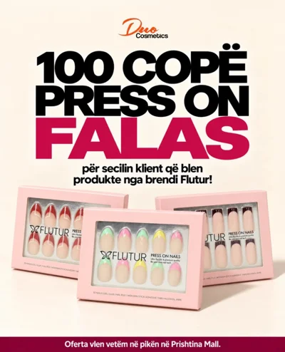 Thonj artificialë press on Flutur