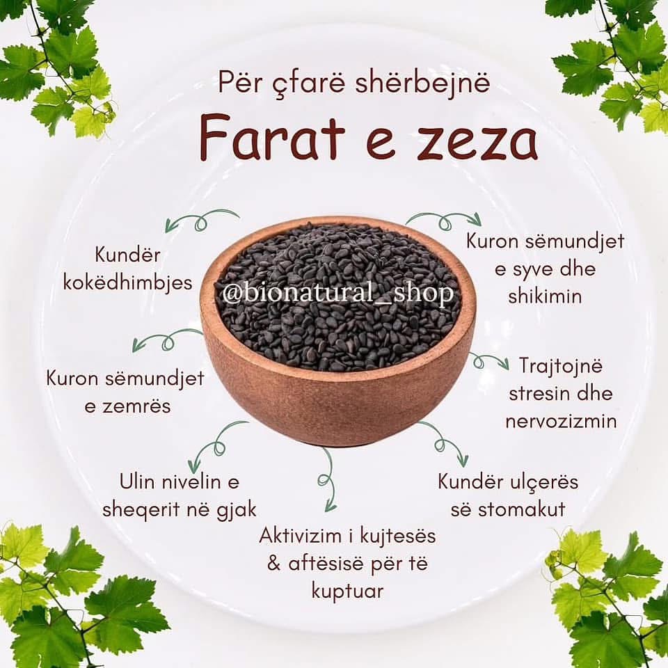 Farë e zezë Nigella sativa 100g – Produkte BIO Online