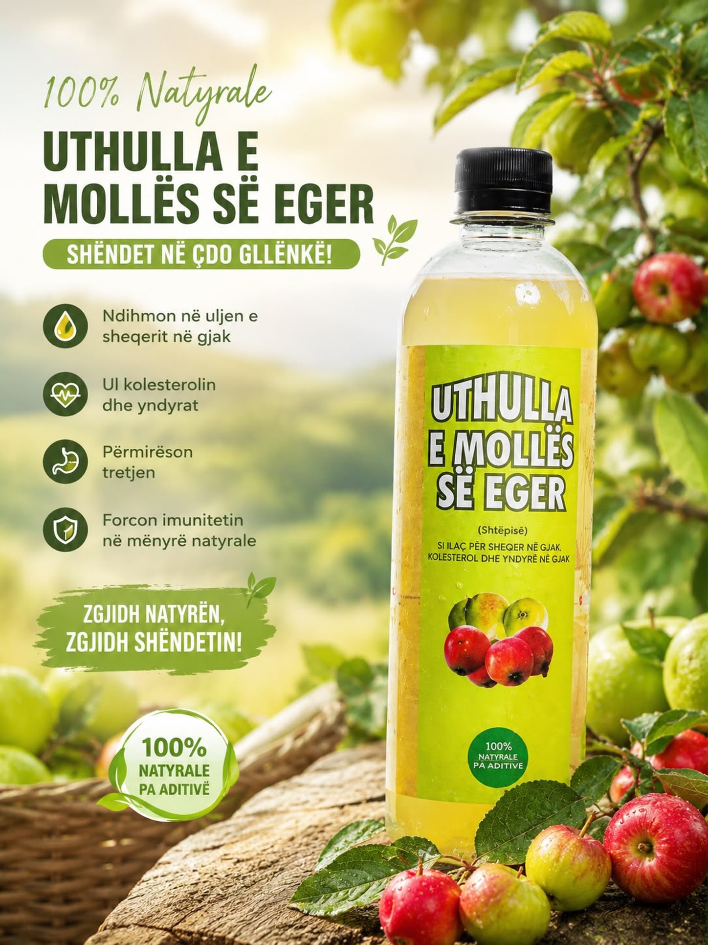 Uthull molle e egër natyrale – Produkte BIO Online
