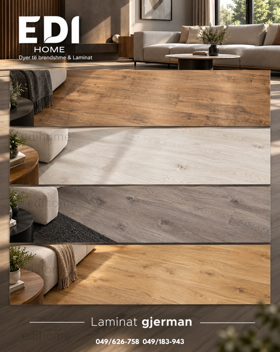 Laminat gjerman në mbi 100 lloje – Dyer te brendshme & Laminat