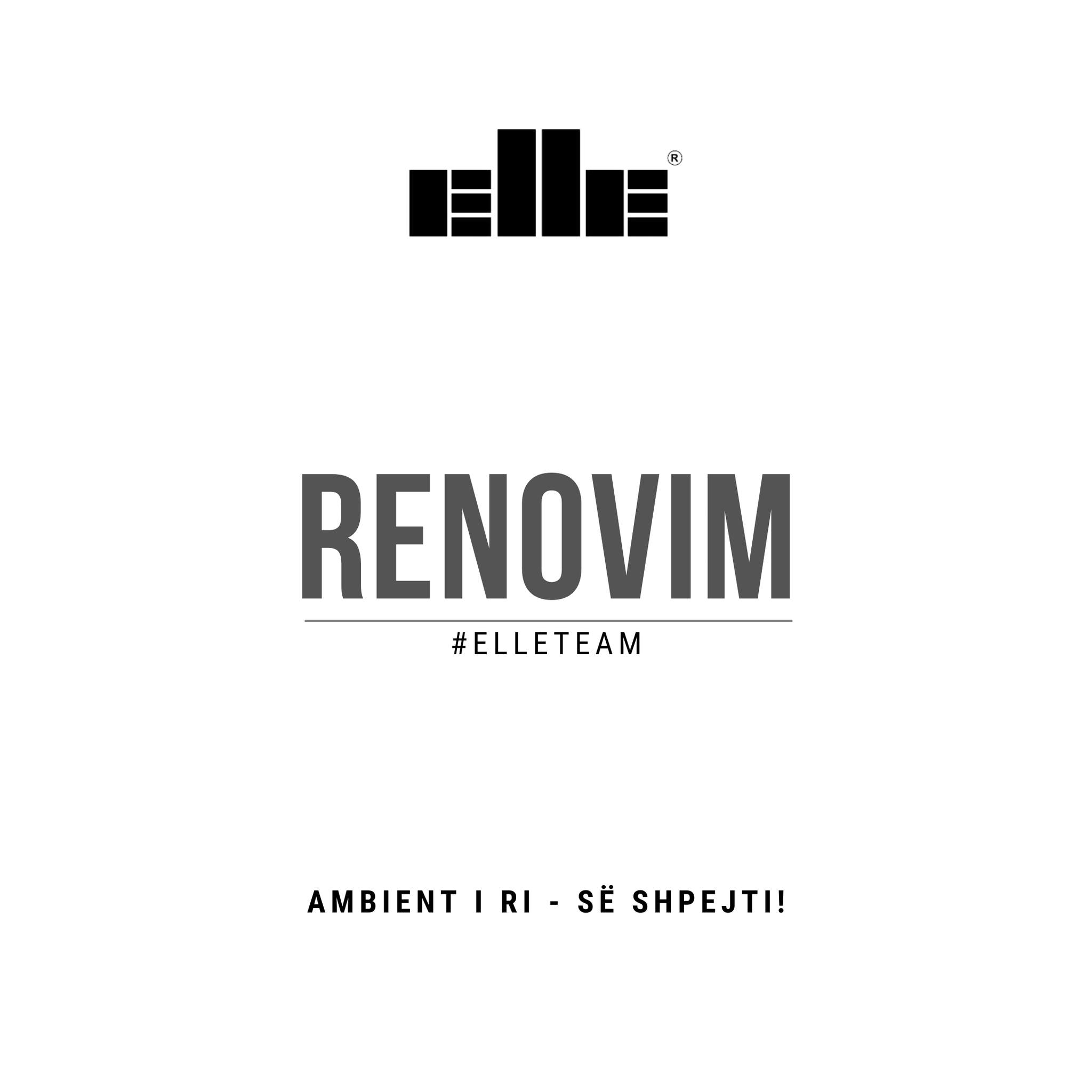 Njoftim për renovimin e dyqanit të këpucëve – ELLE Shoes Kosova
