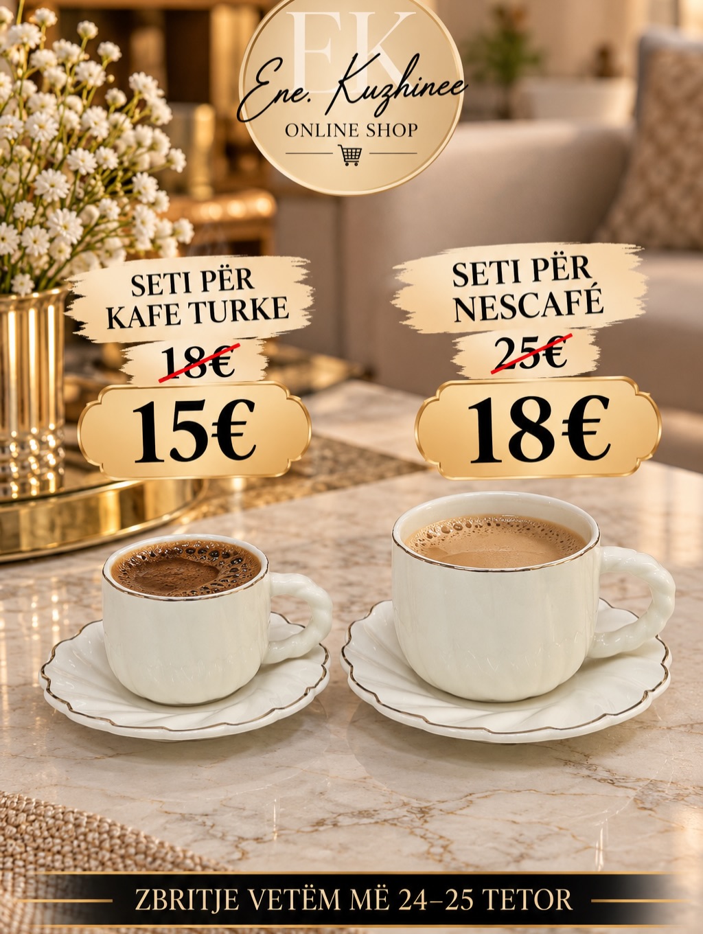 Set filxhanësh për kafe turke dhe nescafé – ene.kuzhinee