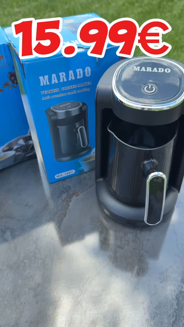 Aparat Marado për kafe turke me sensor – Enë Kuzhine Online