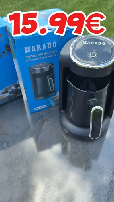 Aparat Marado për kafe turke me sensor