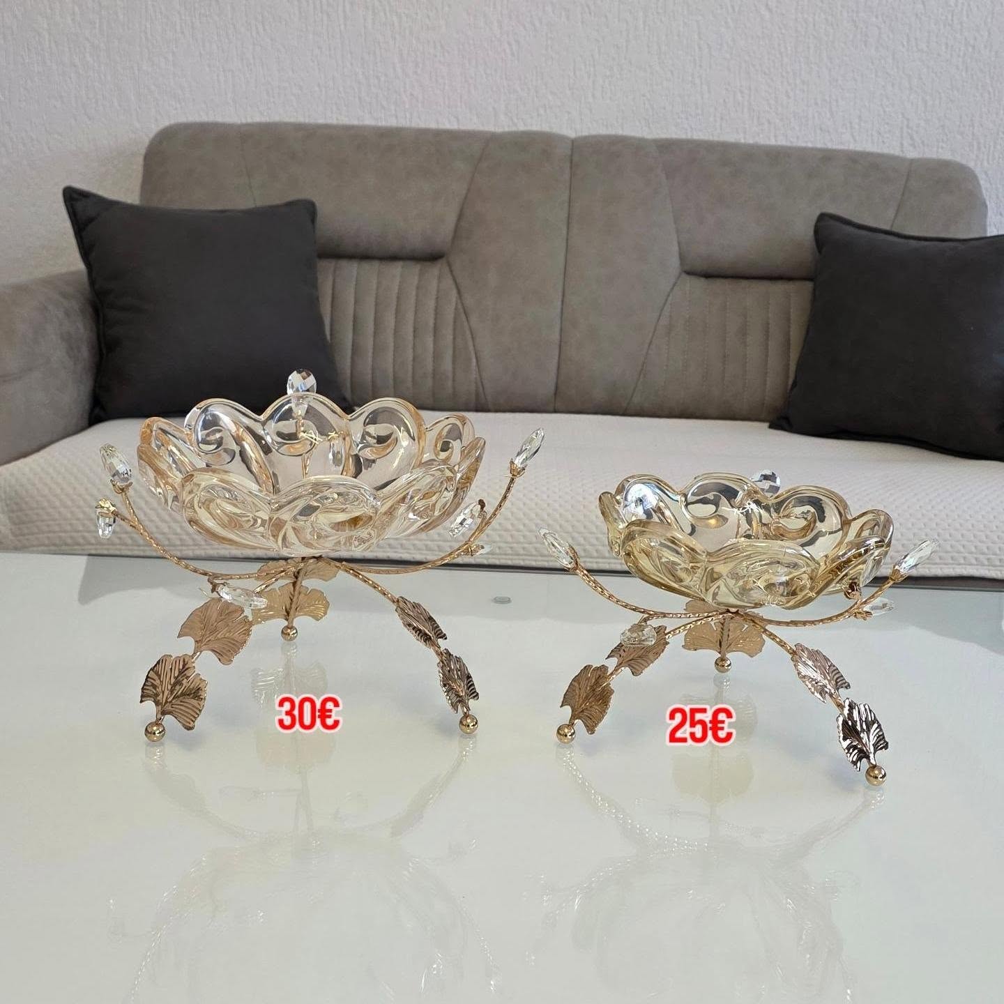 Set 6 gota çaji me tabaka – Enëkuzhine Nergis (2)
