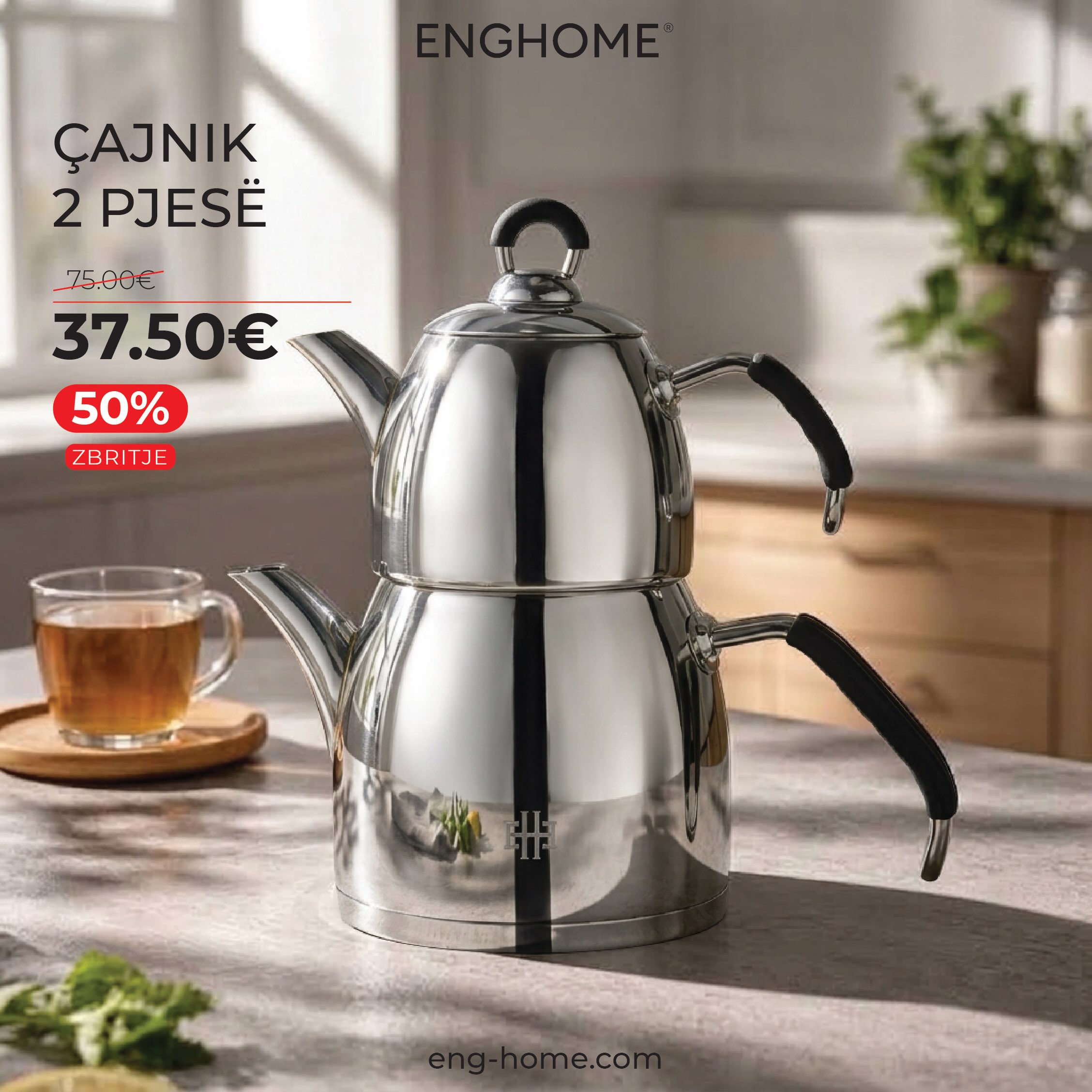 Çajnik dyshe 2 pjesë i bardhë – Eng Home (2)