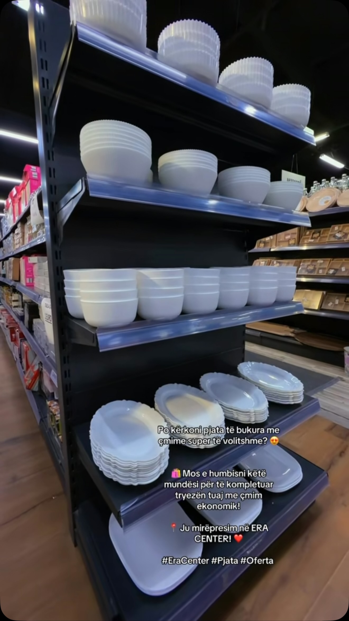 Pjata dekorative për tryezë – Era Center