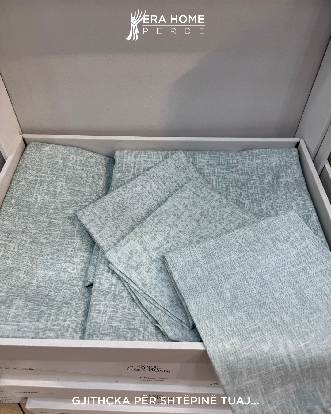 Çarshafë dyshe 100% pambuk – ERA HOME - PERDE (3)