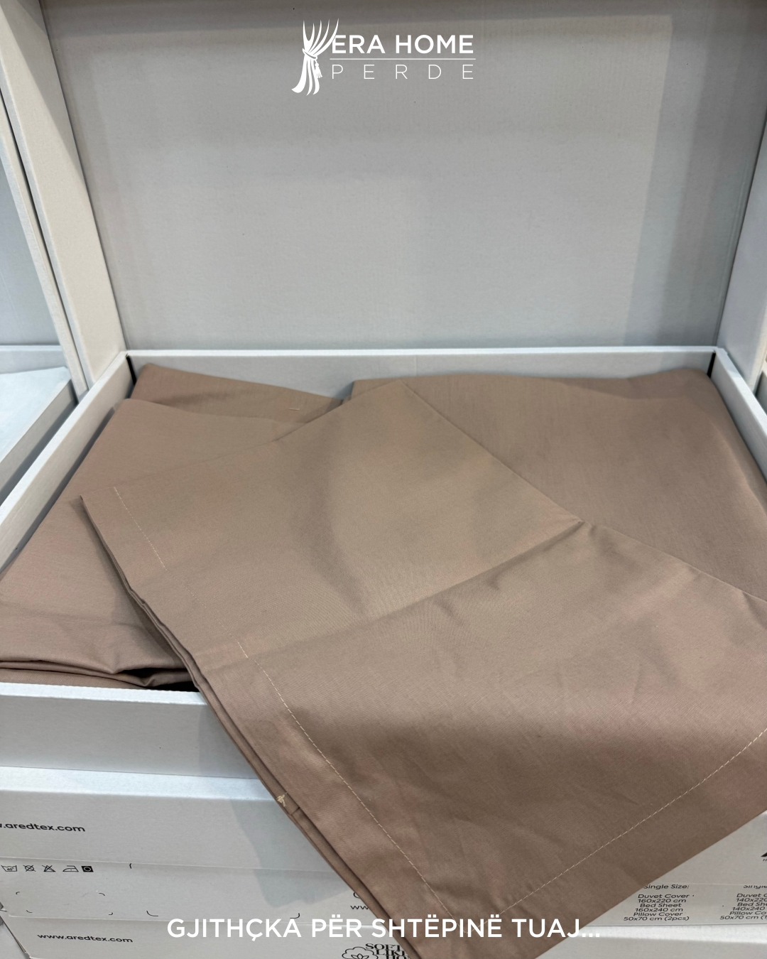Çarshafë dyshe 100% pambuk – ERA HOME - PERDE (4)
