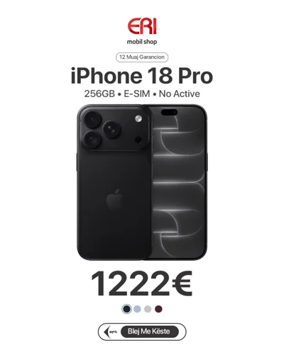 iPhone 18 Pro 256GB i zi