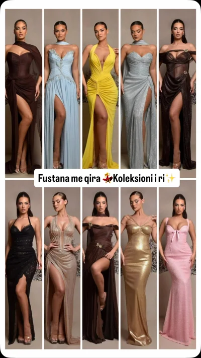 Koleksioni i ri i fustanave me qera