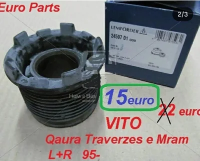 Gomina traverze të mbrapme Lemförder për Mercedes Vito