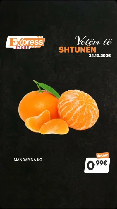 Mandarina të freskëta për kilogram