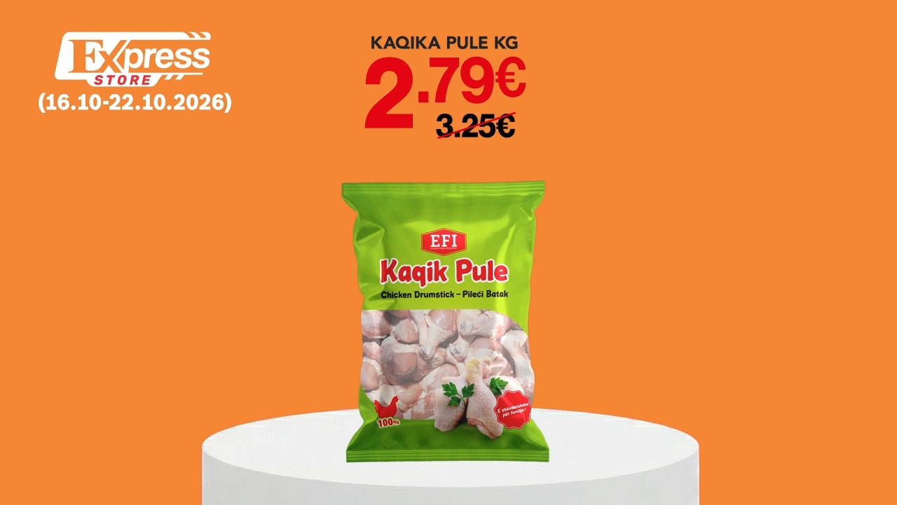 Kaqik pule në paketim – Express Store