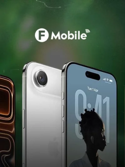 Telefon iPhone në ngjyrë të bardhë