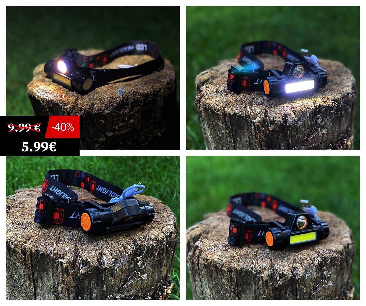 Llambë koke LED me karikim USB – Online Store Falkoi Express 🦅