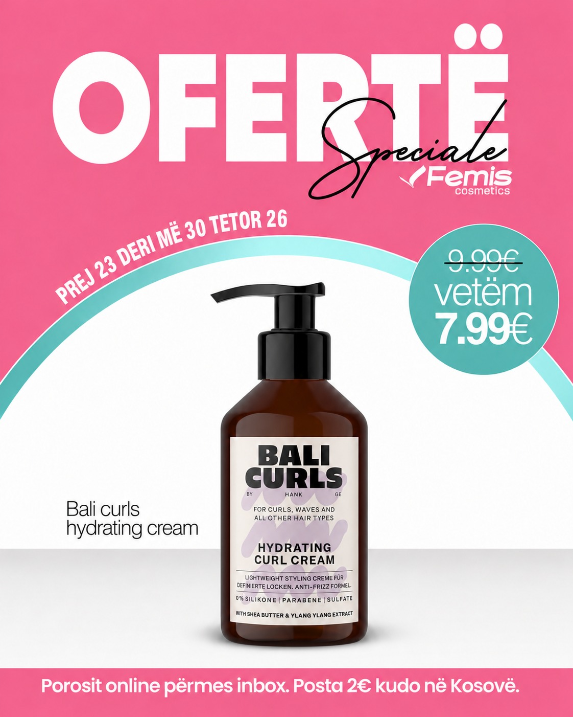 Krem kaçurrelash Bali Curls me vanilje – FemisCosmetics (3)